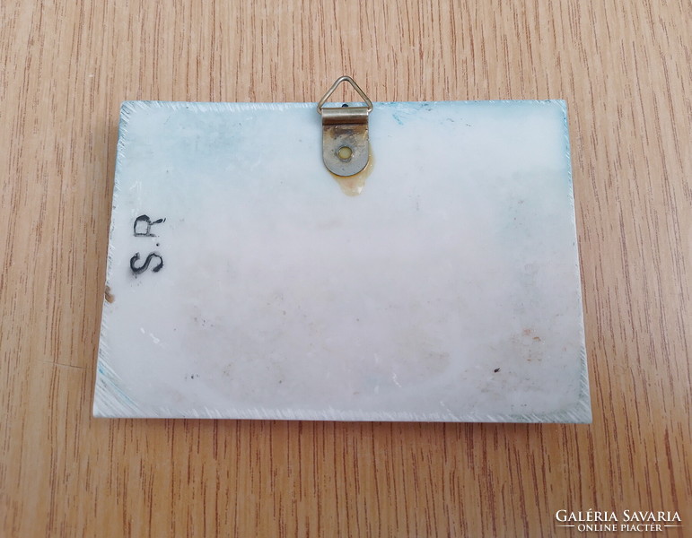Roma 3D memory, souvenir (hanging, 10x7 cm, gold letters)