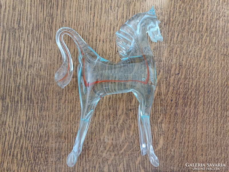 Murano style glass horse figure