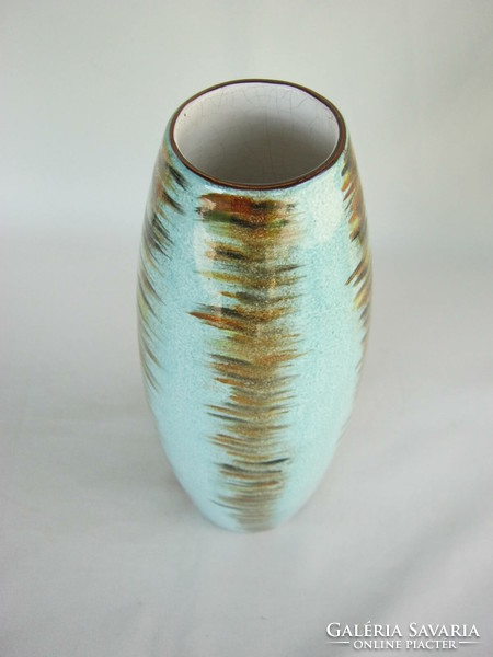 Bodrogkeresztúr ceramic retro vase