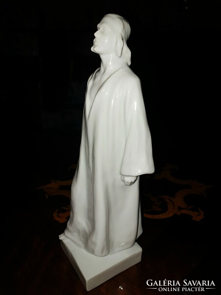 White Jesus figure from Herend