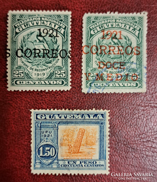 Guatemala 1921. bélyeg F/5/7