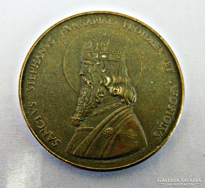 Bronze medal of King Szent István 1938.