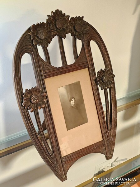Photo holder - table mirror