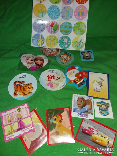 Retro girl sticker toy package with many pieces in good condition as shown in the pictures