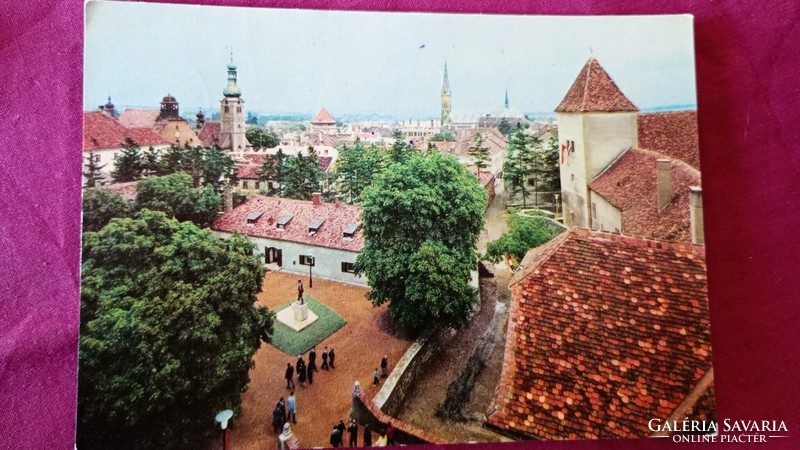 1963-1967. , Kőszeg , 4 db régi képeslap