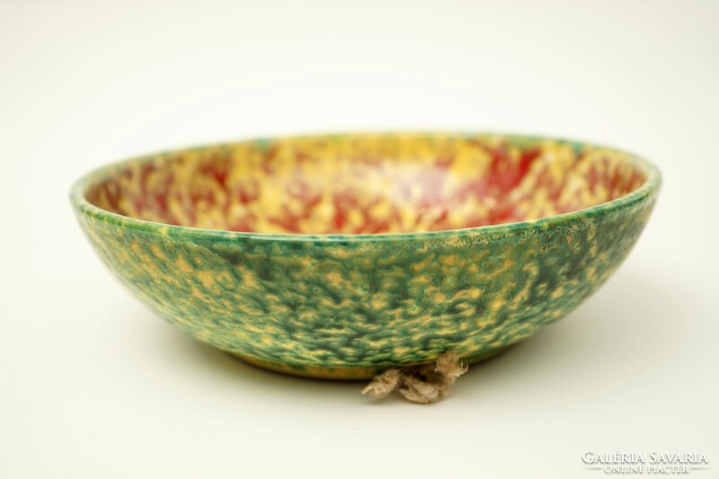 Mid century ceramic wall bowl / old ceramic wall plate / retro