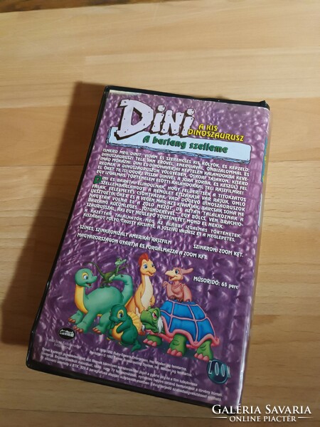 Dini, the little dinosaur, the original classic tale for sale on vhs videocassette
