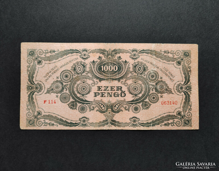 1000 Pengő 1945, vf