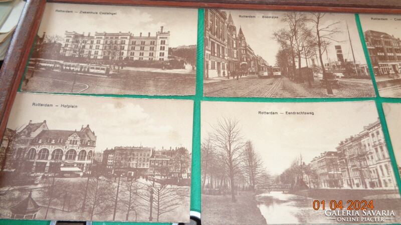 Rotterdam  10 db  képeslap a 20 -as évekből