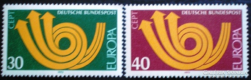 N768-9 / Németország 1973  Europa CEPT bélyegsor postatiszta