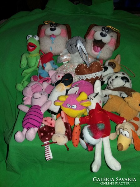 Huge retro plush toy and fairy tale figure package Breki and the others 19 pcs in one picture