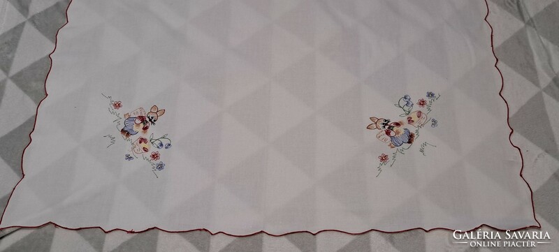 Easter embroidered tablecloth 3 (m4696)