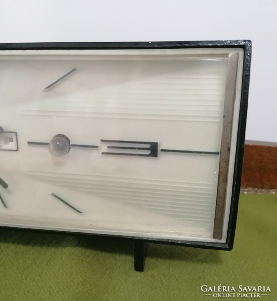 Retro victorian musical table clock from the 1970s