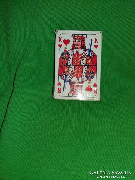 Retro German red-backed French rummy complete game with card box as shown in the pictures