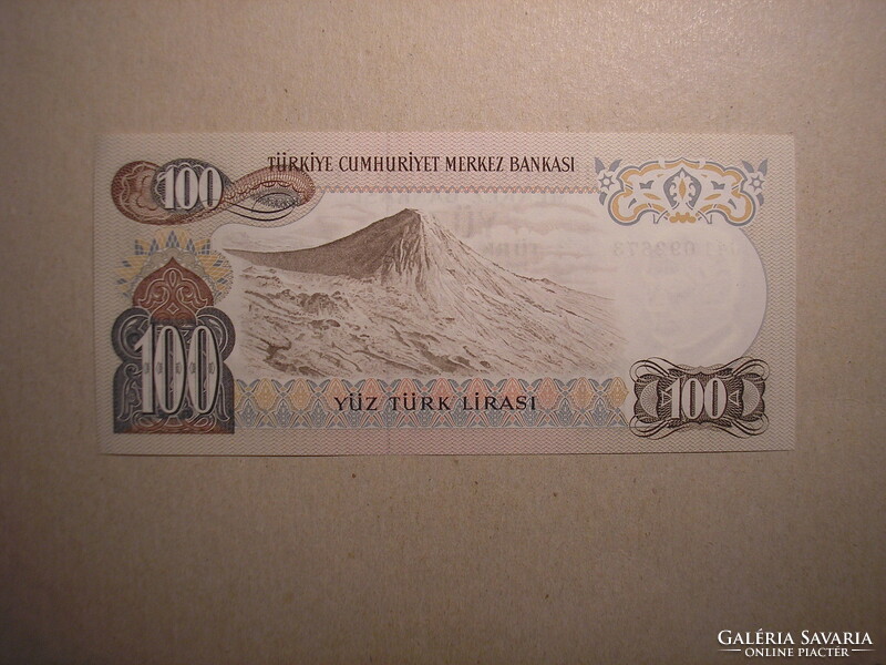 Turkey - 100 Lira 1970-83 oz