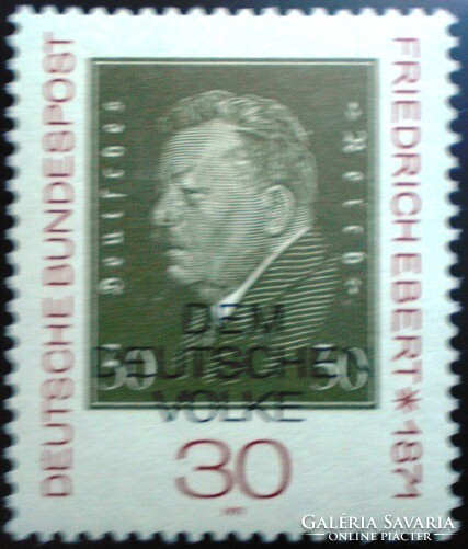 N659 / Németország 1971 Friedrich Ebert bélyeg postatiszta