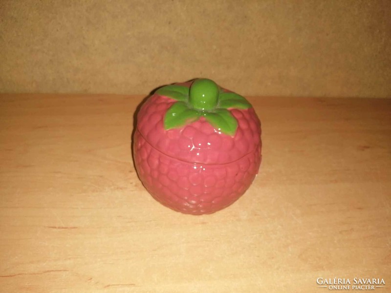 Old pickwick raspberry-shaped sugar bowl (20/k)