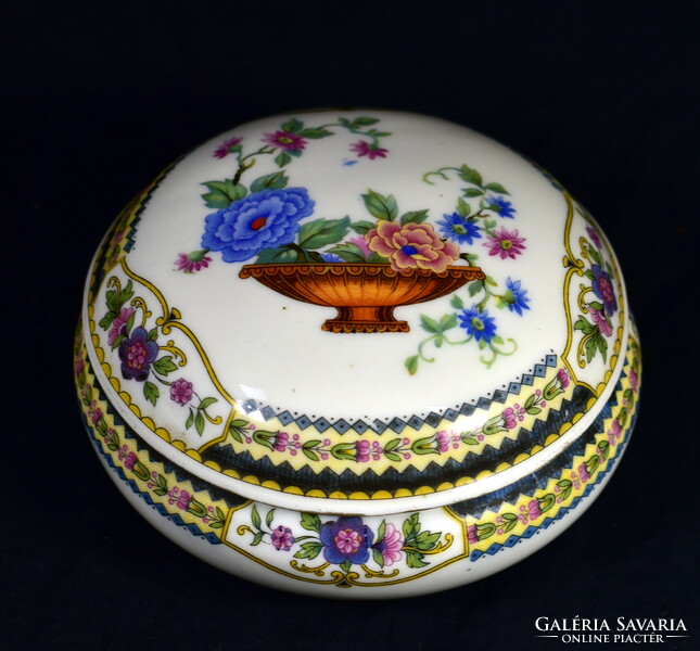 Beautiful old Limoges porcelain bonbonier box!