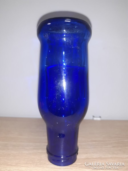 Old blue (pharmacy?) bottle