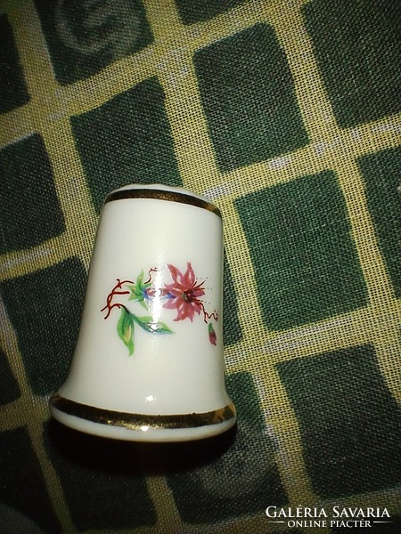 Antique porcelain thimble