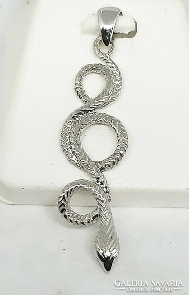 Silver snake pendant, 925 silver new jewelry