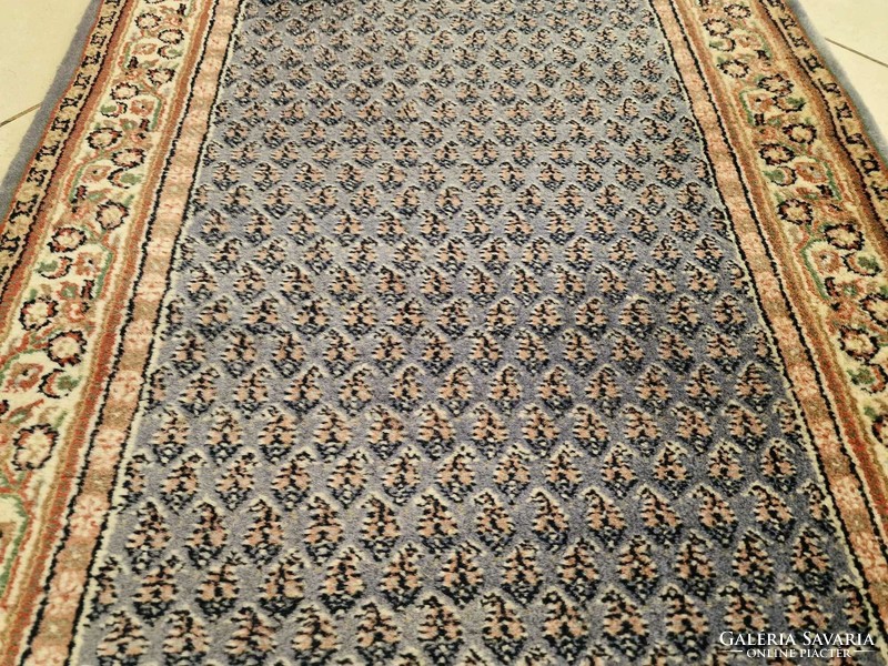 Indo mir 75x270 hand knotted wool persian running rug bfz623