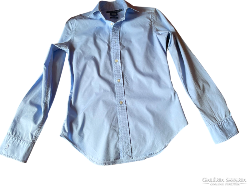 Original Ralph Lauren slim fit women's light blue shirt