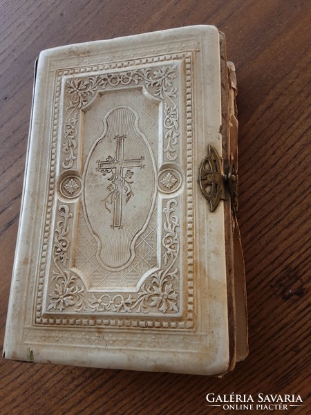 Antique prayer book buckled bible 1927