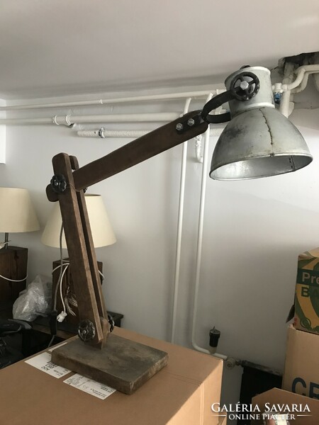Table lamp, industrial style