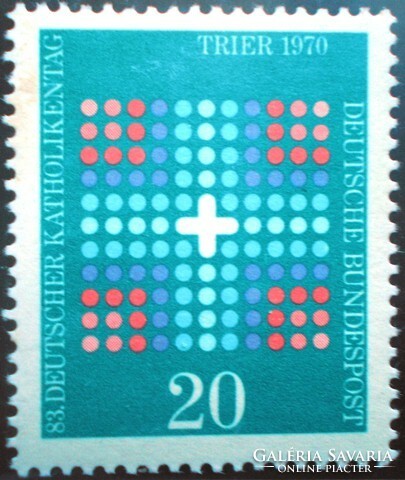 N648 / Németország 1970 Katolikus nap bélyeg postatiszta
