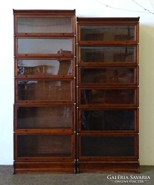 1R265 old hinged lingel bookcase 2 pieces