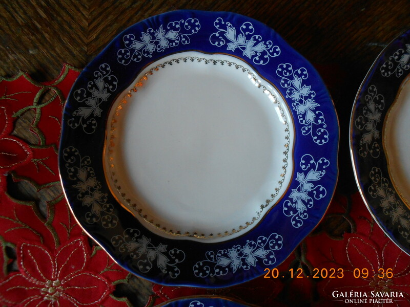 Zsolnay Pompadour II-es süteményes tányér, 19 cm