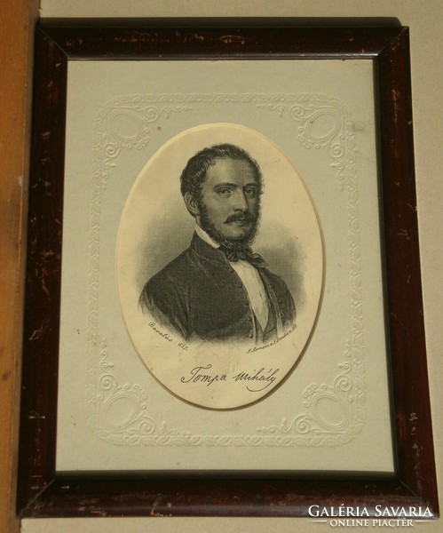 Miklós Barabás (1810-1898): blunt Mihály