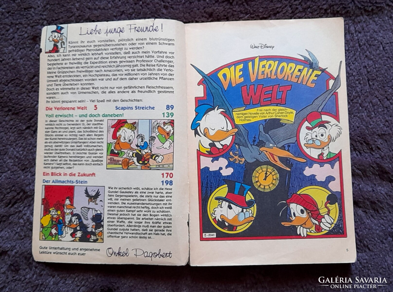 Retro Disney képregény 19900-es évek