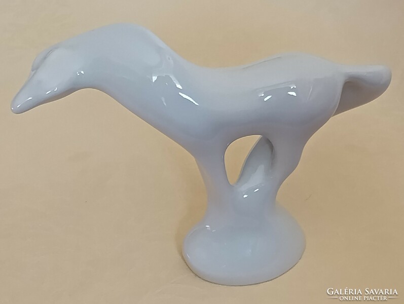 PORCELÁN CSIKÓ 19x6x14,5cm Royal Dux Jaroslav Ježek EXPO 1958 aranyérem