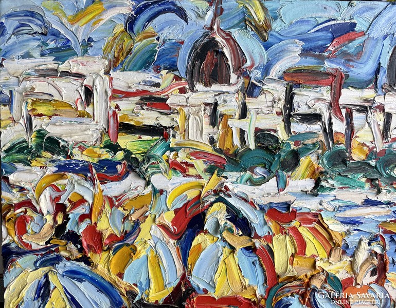 Medgyessy-Kovács Gyula Cote d’ Azur, nagy méret!