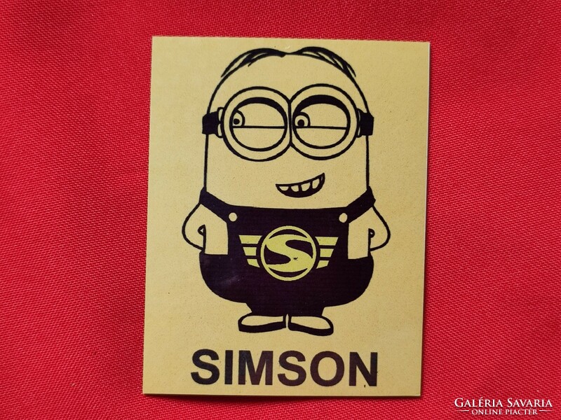 Simson minions / minions refrigerator magnet