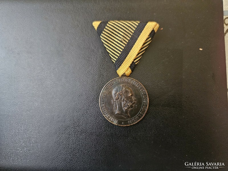 József Ferenc war medal, 2 December 1873