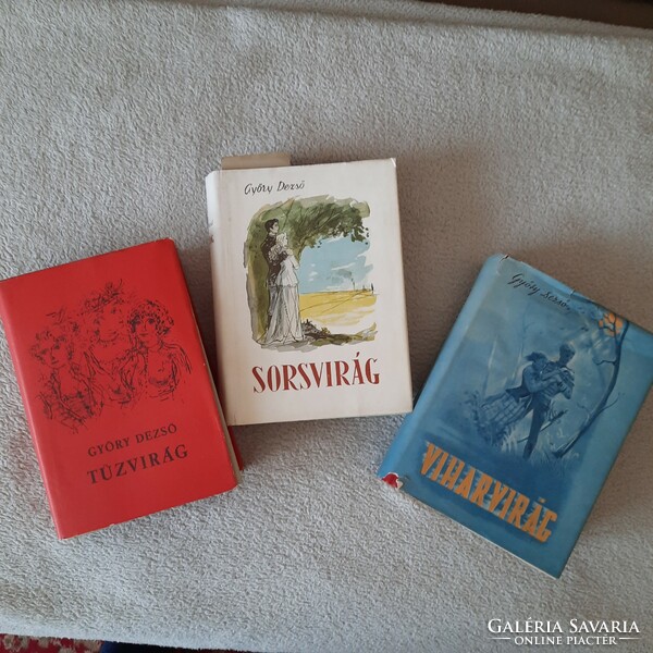 3 books by dezső Győry together