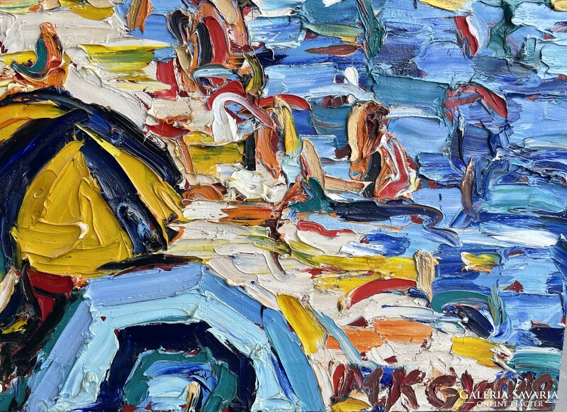 Medgyessy-Kovács Gyula Cote d’ Azur, nagy méret!