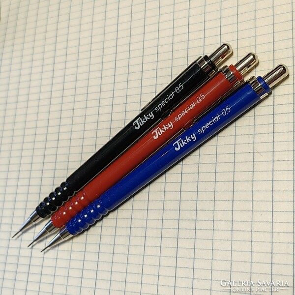 3 Pieces old never used new rotring tikky special 0.5 retro fountain pen w. Germany