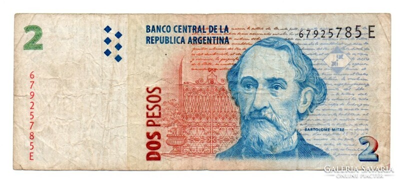 2 Argentine pesos