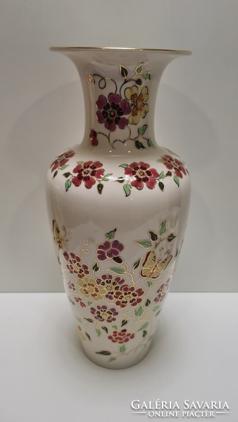Zsolnay butterfly vase 35 cm #1977