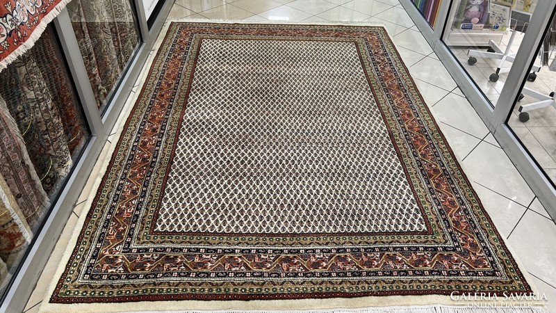 3580 Indian mir hand knot wool Persian carpet 200x290cm free courier