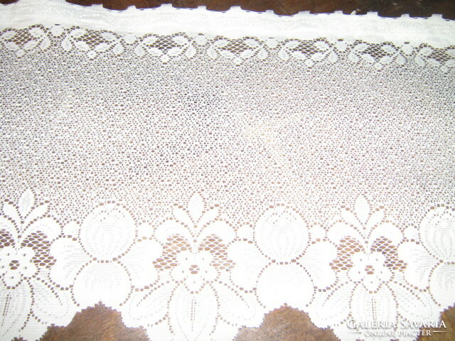 Beautiful pale pink flower motif stained glass curtain drapery