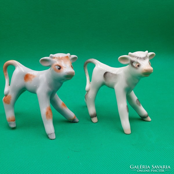 Retro quarry (drasche) porcelain boc figurines