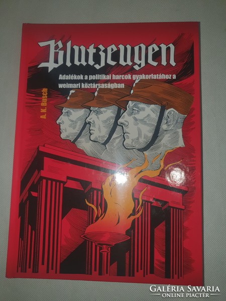 A.K. Busch: Blutzeugen - Vértanúk - beszerezhetetlen ritka könyv
