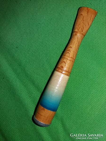 Retro wooden painted cigarette holder, never used, 8 cm according to the pictures