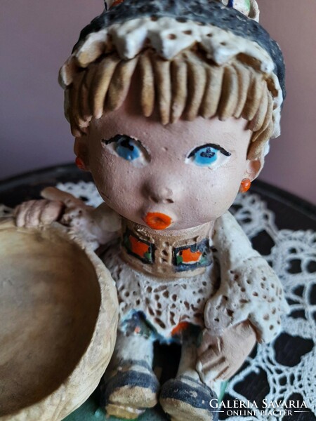 Molnár-marton ceramics!..A sweet, beautiful baby!