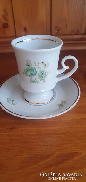 Hölóháza porcelain coffee cup + saucer